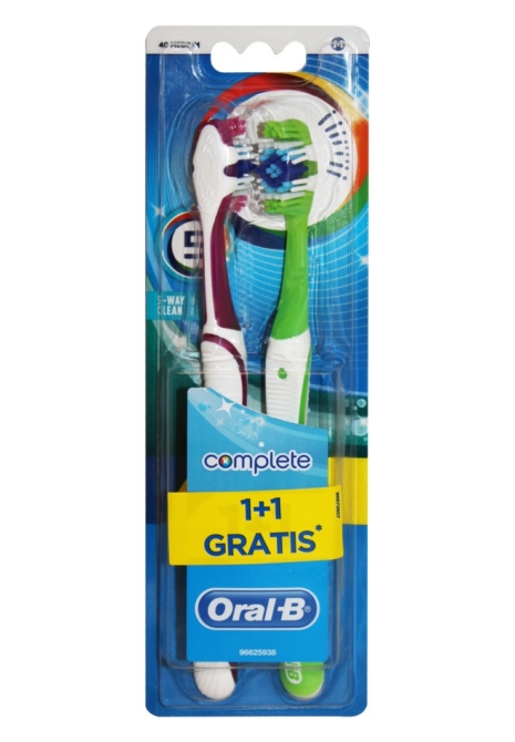 Oral-B fogkefe 5Way Clean complete DUO